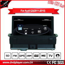 Windows Ce Reproductor de DVD de coche para Audi Q3 Reproductor de DVD Bluetooth y iPod Hualingan